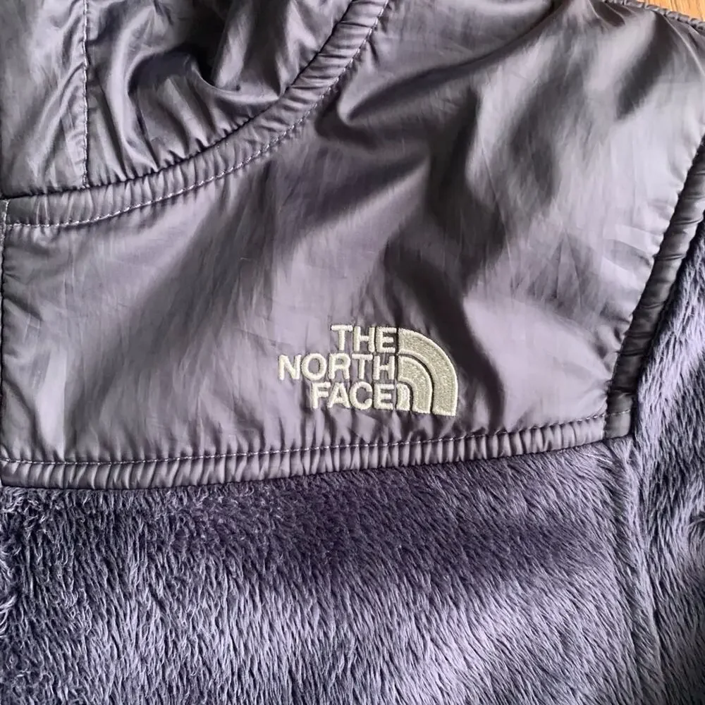 The North Face Oso Purple Hooded Zip Up Small - Picture 3 of 5